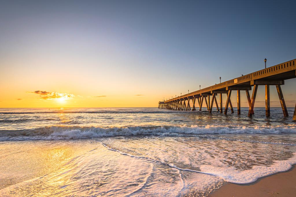 Pier at the beach